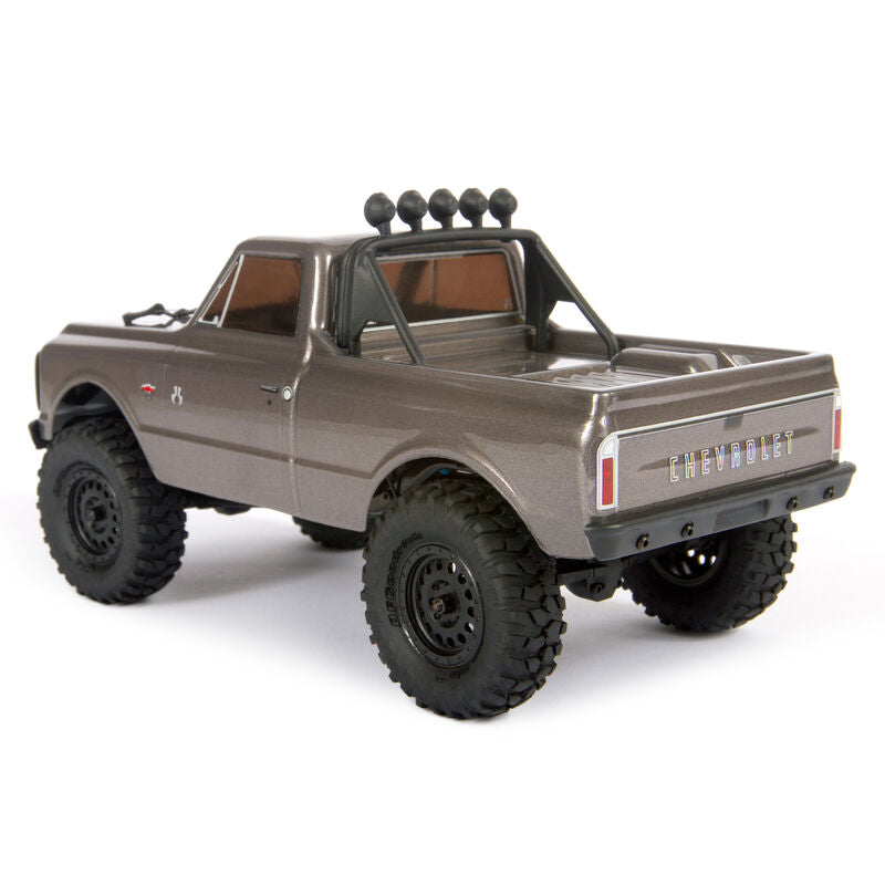 Axial AXI00001T2 SCX24 1/24 4x4 RTR 1967 Chevrolet C10 Crawler Dark Silver