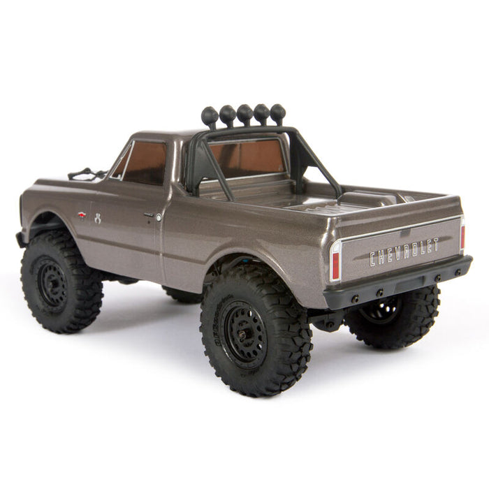 Axial AXI00001T2 SCX24 1/24 4x4 RTR 1967 Chevrolet C10 Crawler Dark Silver