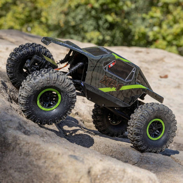 Axial AXI00003T1 AX24 XC-1 1/24 4x4 AWS (All Wheel Steer) Crawler - Green