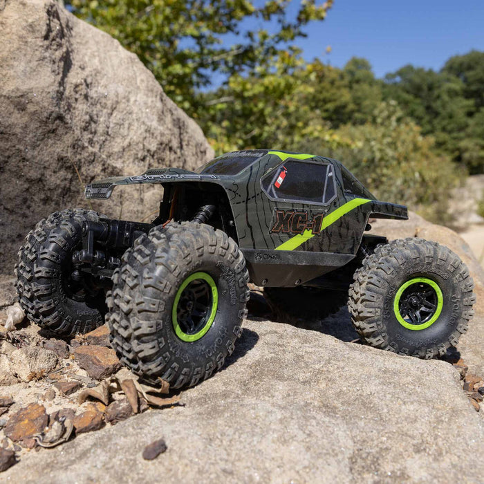 Axial AXI00003T1 AX24 XC-1 1/24 4x4 AWS (All Wheel Steer) Crawler - Green