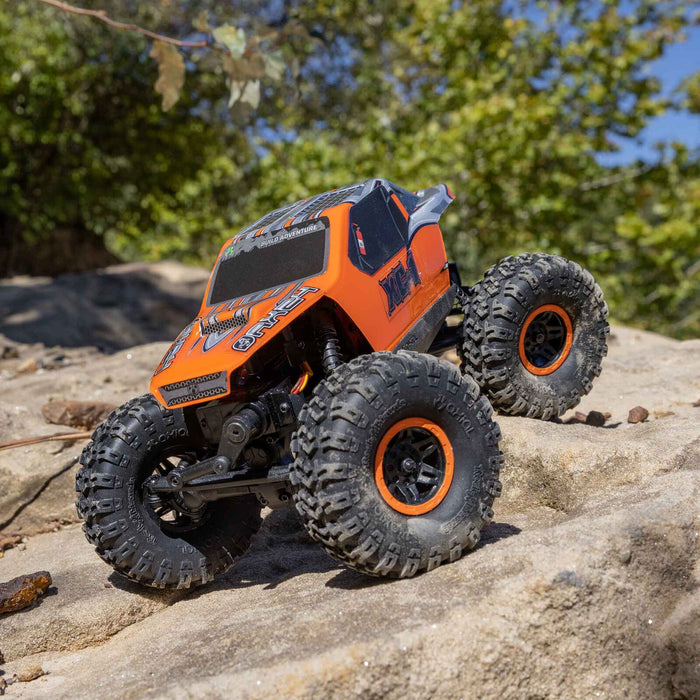 Axial AXI00003T2 AX24 XC-1 1/24 4x4 AWS (All Wheel Steer) Crawler - Orange