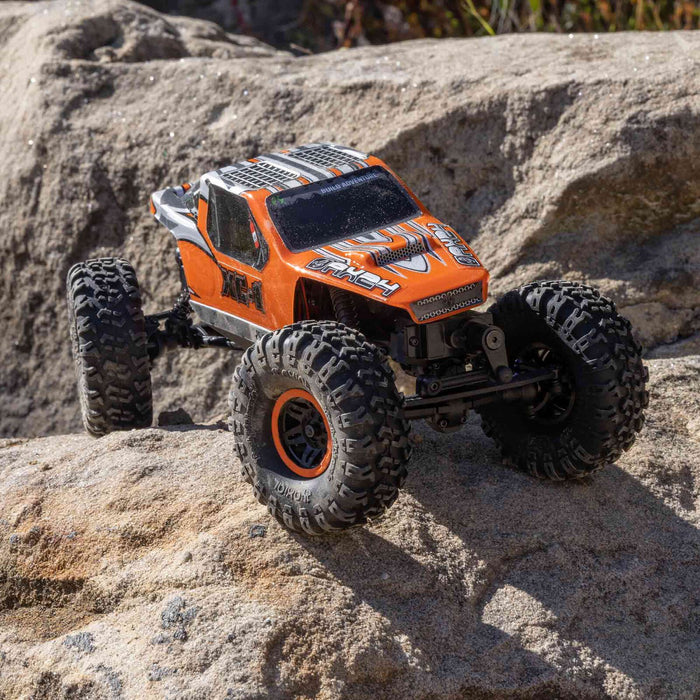 Axial AXI00003T2 AX24 XC-1 1/24 4x4 AWS (All Wheel Steer) Crawler - Orange