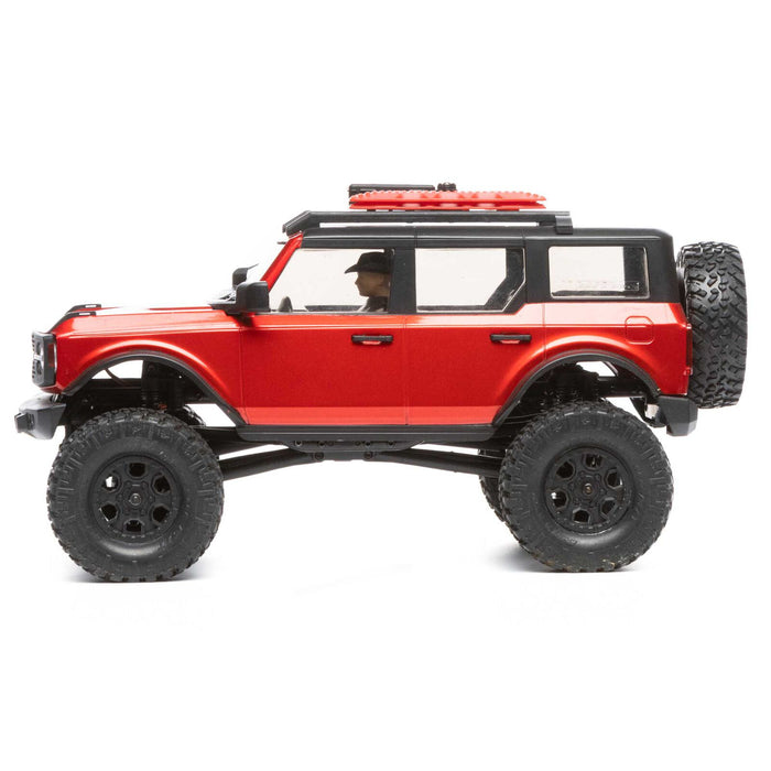 Axial AXI00006T1 SCX24 1/24 4x4 RTR 2021 Ford Bronco Crawler - Red