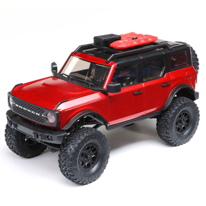 Axial AXI00006T1 SCX24 1/24 4x4 RTR 2021 Ford Bronco Crawler - Red