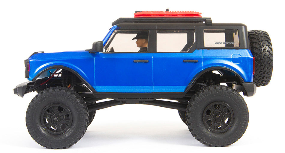 Axial AXI00006T3 SCX24 1/24 4x4 RTR 2021 Ford Bronco Crawler - Blue