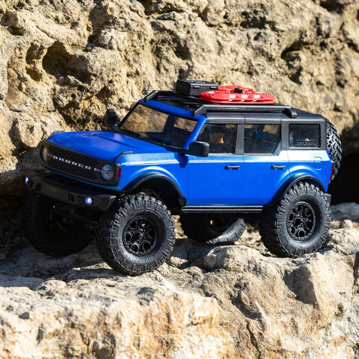 Axial AXI00006T3 SCX24 1/24 4x4 RTR 2021 Ford Bronco Crawler - Blue
