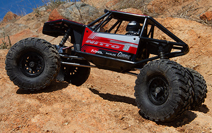 Axial AXI03022T1 1/10 RTR 4WS Capra 1.9 Unlimited Trail Buggy Nitto Black
