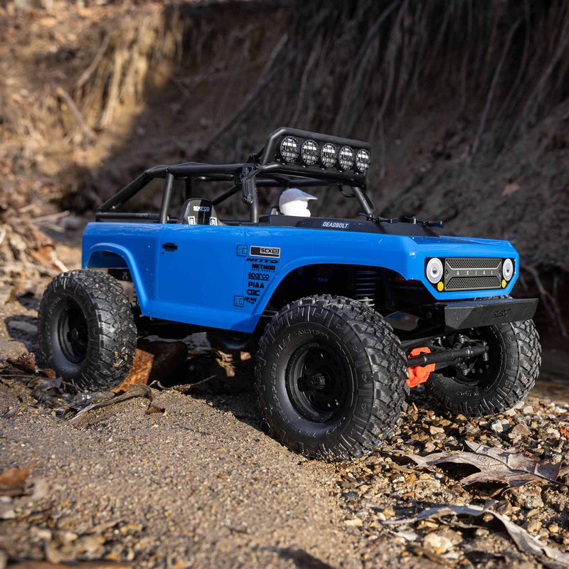 Axial AXI03025T1 SCX10 II RTR Deadbolt Crawler - Blue