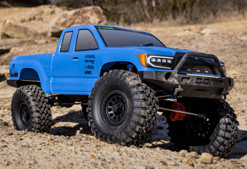 Axial AXI03027T1 1/10 RTR SCX10III Base Camp Crawler - Blue