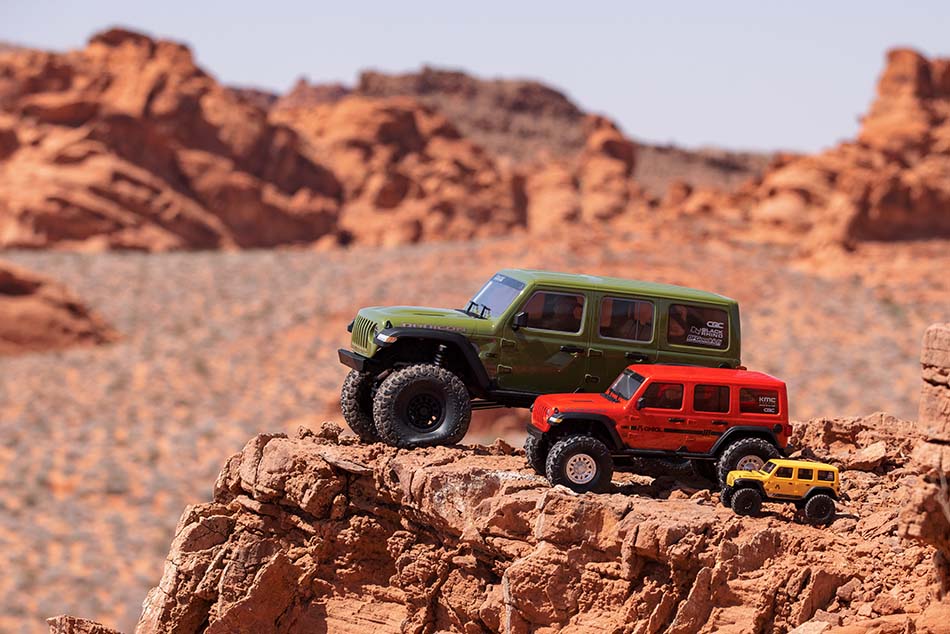 Axial AXI05000T1 SCX6 1/6 RTR Jeep JLU Wrangler 4WD Green