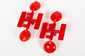 Axial AXI230013 Red Tail Lens Set for UMG 6x6