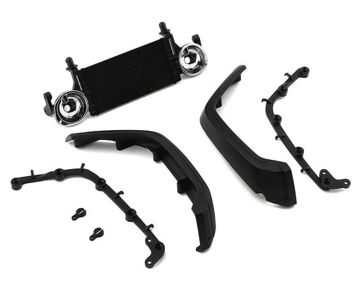 Axial AXI230020 SCX10iii Radiator and Front Fenders for Jeep JLU Wrangler