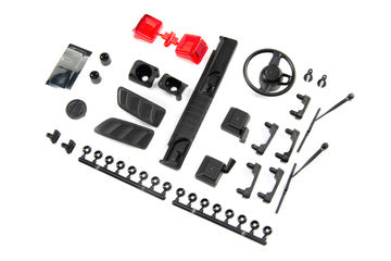Axial AXI230022 Jeep Wrangler Rubacon JL Unlimited Body Details