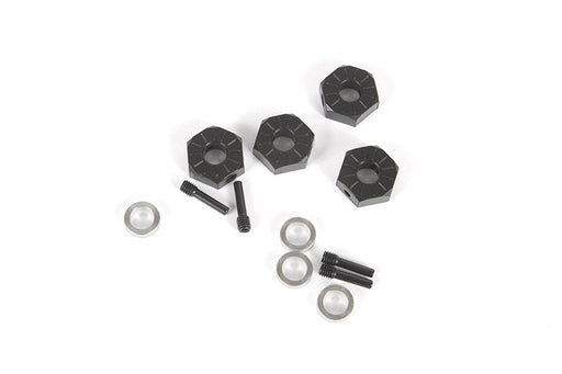 Axial AXI232018 Wheel Spacers 12mm Hex Hub and Screw Pins 4 Pack