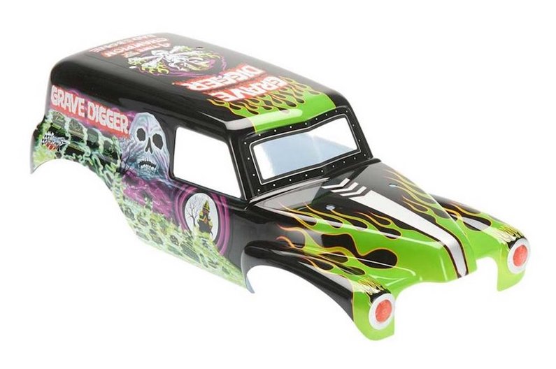 Axial AXI31459 1/10 SMT10 Grave Digger Monster Truck Body