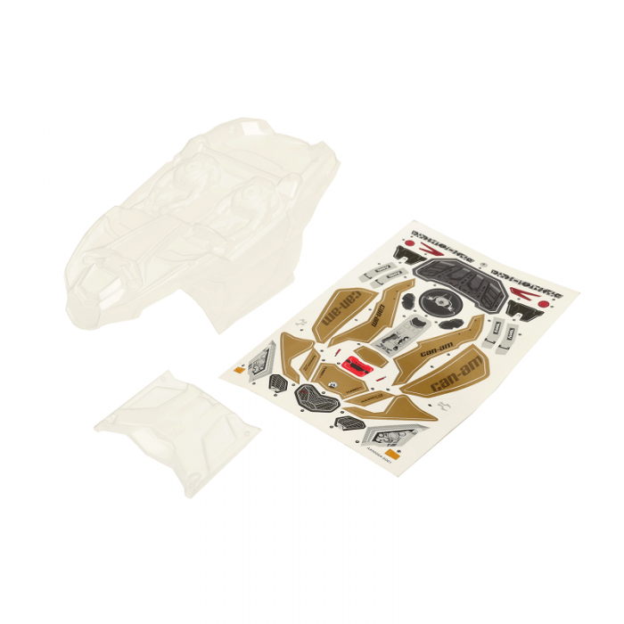 Axial AXI31596 Yeti Jr. Can-Am Maverick X3 Clear Body