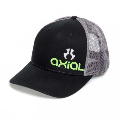 Axial Trucker Hat Charcoal and Black
