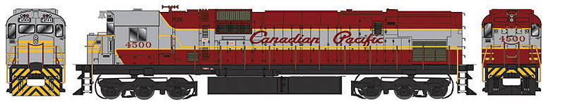 Bowser 23435 HO Scale ALCo C630M Canadian Pacific #4500 with Tsunami Sound