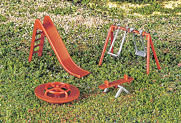 Bachmann 42214 HO Scale Playground Equipment