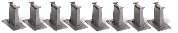 Bachmann 44472 HO Scale E-Z Track Tall Pier Set (8)