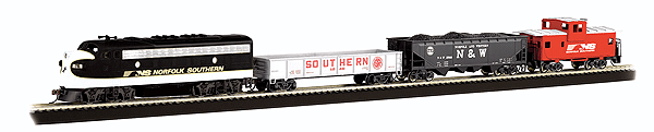 Bachmann 0691 HO Scale Thoroughbred Train Set Norfolk Southern NS