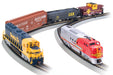 Bachmann 00501 HO Scale Digital Commander Deluxe Model Train Set with DCC Santa Fe