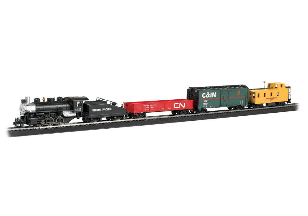 Bachmann 00692 HO Scale UnionPacific Flyer Steam Starter Train Set