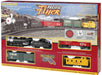 Bachmann 00692 HO Scale UnionPacific Flyer Steam Starter Train Set