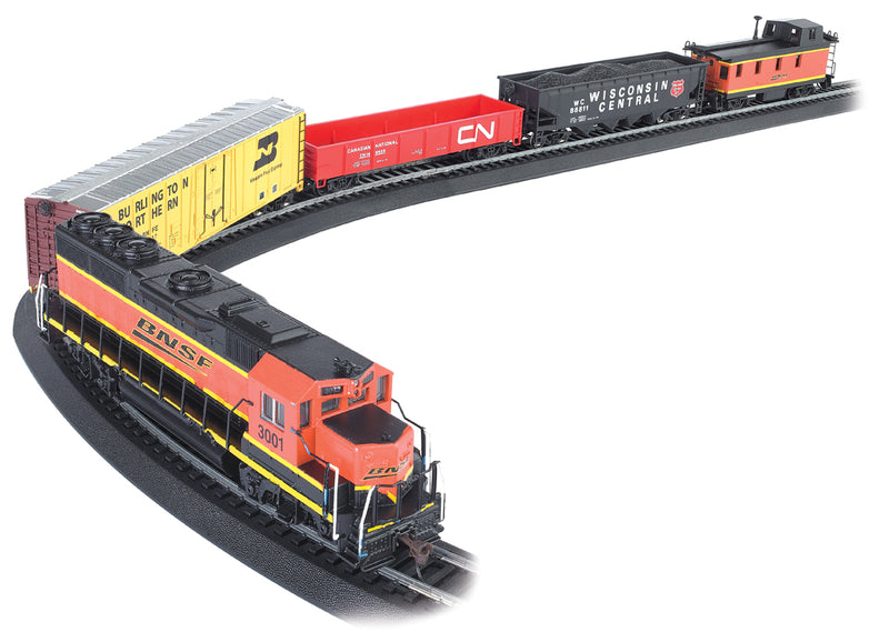 Bachmann 00706 HO Scale Rail Chief BNSF Train Set