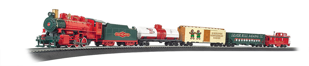 Bachmann 00724 HO Scale Jingle Bell Express Train Set