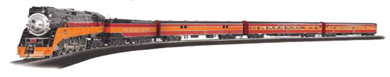 Bachmann 00776 HO Scale Daylight Special Southern Pacific Passenger Train Set