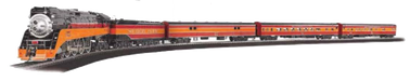 Bachmann 00776 HO Scale Daylight Special Southern Pacific Passenger Train Set