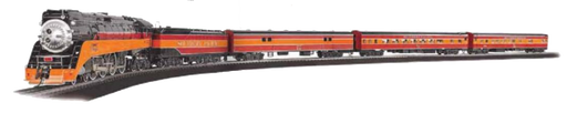 Bachmann 00776 HO Scale Daylight Special Southern Pacific Passenger Train Set