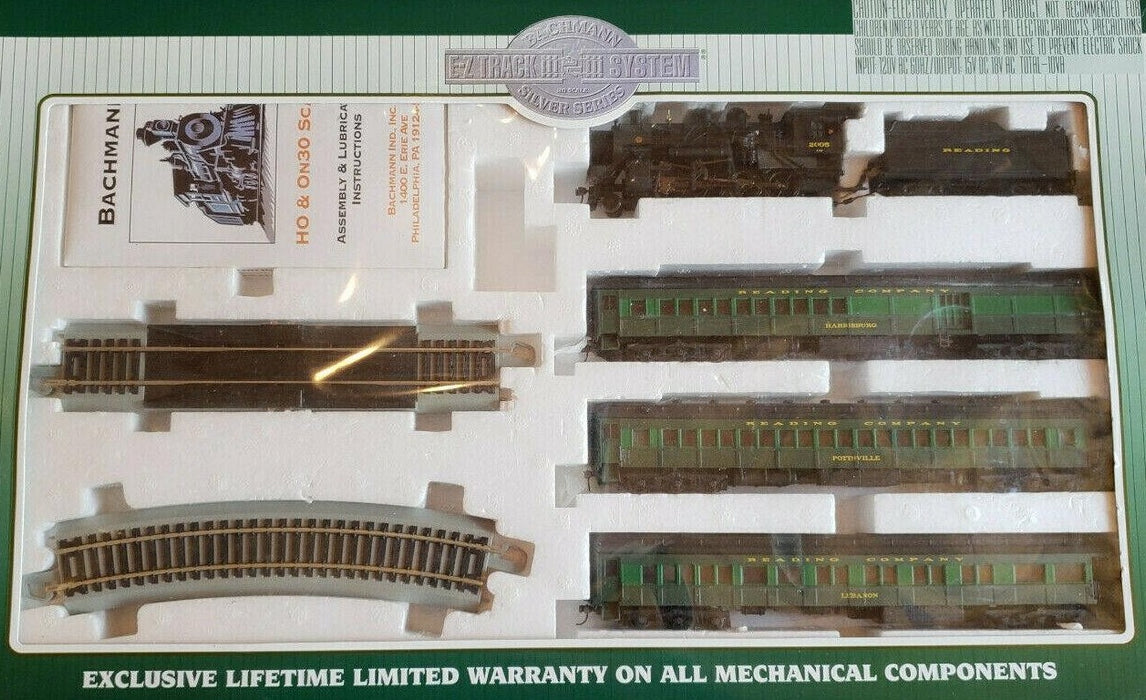 Bachmann 01128 HO Scale The Explorer Reading Train Set - NOS