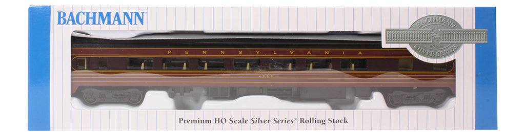 Bachmann 14213 HO Scale 85' Lighted Smoothside Coach Pennsylvania PRR 4263