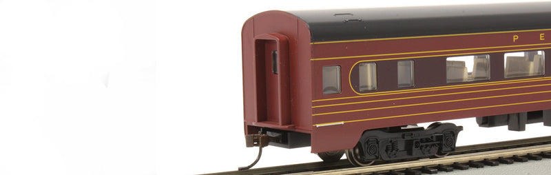 Bachmann 14213 HO Scale 85' Lighted Smoothside Coach Pennsylvania PRR 4263
