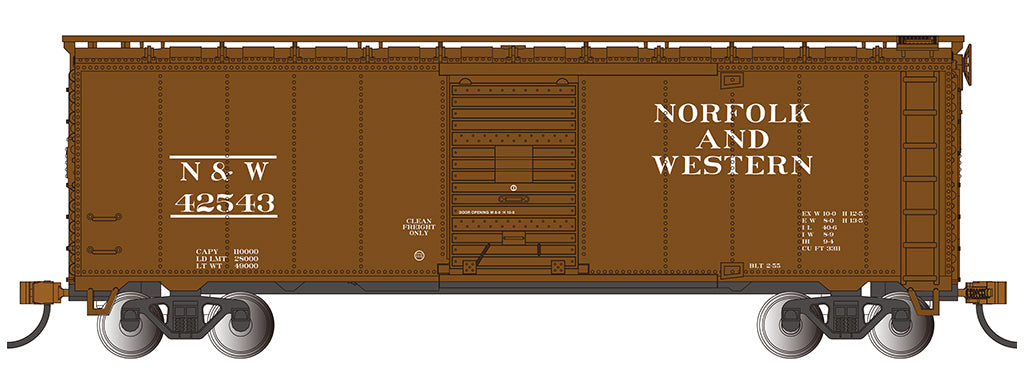 Bachmann 15011 HO Scale Boxcar Norfolk &amp; Western N&amp;W