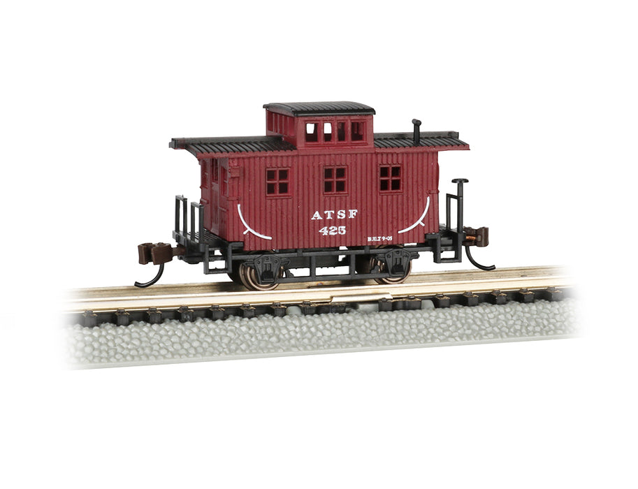 Bachmann 15753 N Scale Wood Old Time Caboose Santa Fe ATSF 425