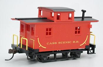 Bachmann 18445 HO Scale Bobber Caboose Cass