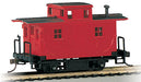 Bachmann 18449 HO Scale Bobber Caboose Painted Unlettered Red