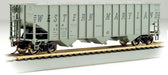 Bachmann 18737 HO Scale 100 Ton 3 Bay Hopper Western Maryland WM 63834