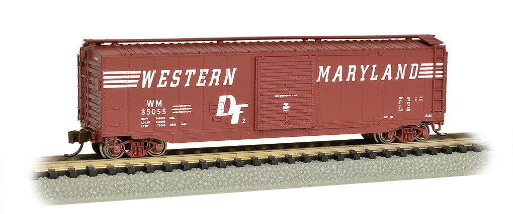 Bachmann 19460 HO Scale 50' Boxcar Western Maryland WM 35055