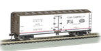 Bachmann 19805 HO Scale 40' Wood Reefer Pure Carbonic Dry Ice DICX 6458
