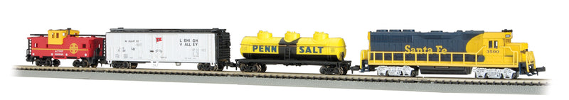 Bachmann 24013 N Scale Thunder Valley Santa Fe Model Train Set