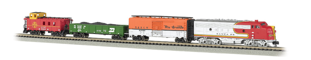 Bachmann 24021 N Scale Super Chief Train Set