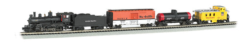 Bachmann 24133 N Scale Whistle Stop Union Pacific UP Steam Train Set with DCC & Sound