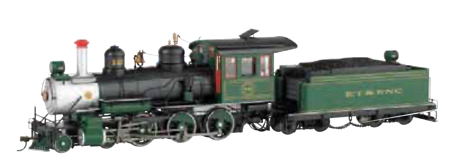 Bachmann 28670 On30 Scale 4-6-0 Steam Loco ET&WNC 12 with DCC - NOS