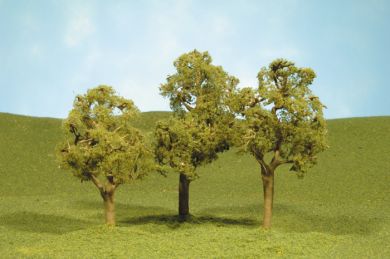 Bachmann 32008 SceneScapes 3-4" Elm Trees 3 Pack