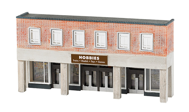 Bachmann 35055 N Scale False Front Building Hobby Store Assembled