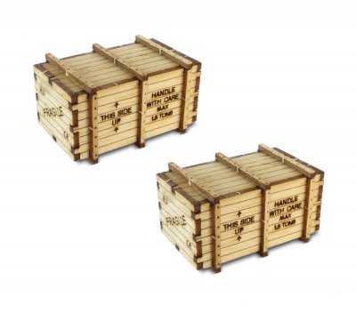 Bachmann (Proses) 39110 HO Scale Machinery Crates Load 2 Pack Kit